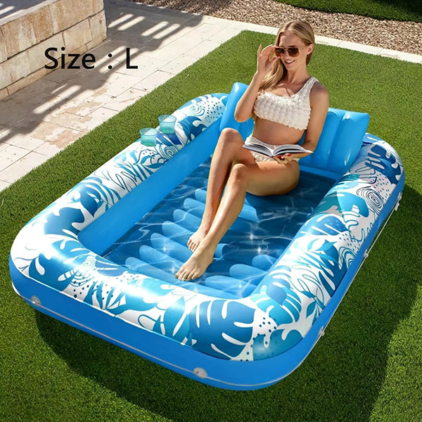 Inflatable Tanning Pool Lounger