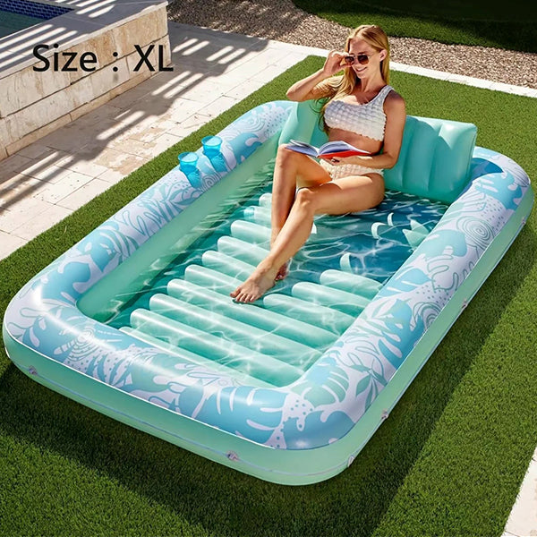 Inflatable Tanning Pool Lounger