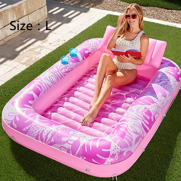 Inflatable Tanning Pool Lounger